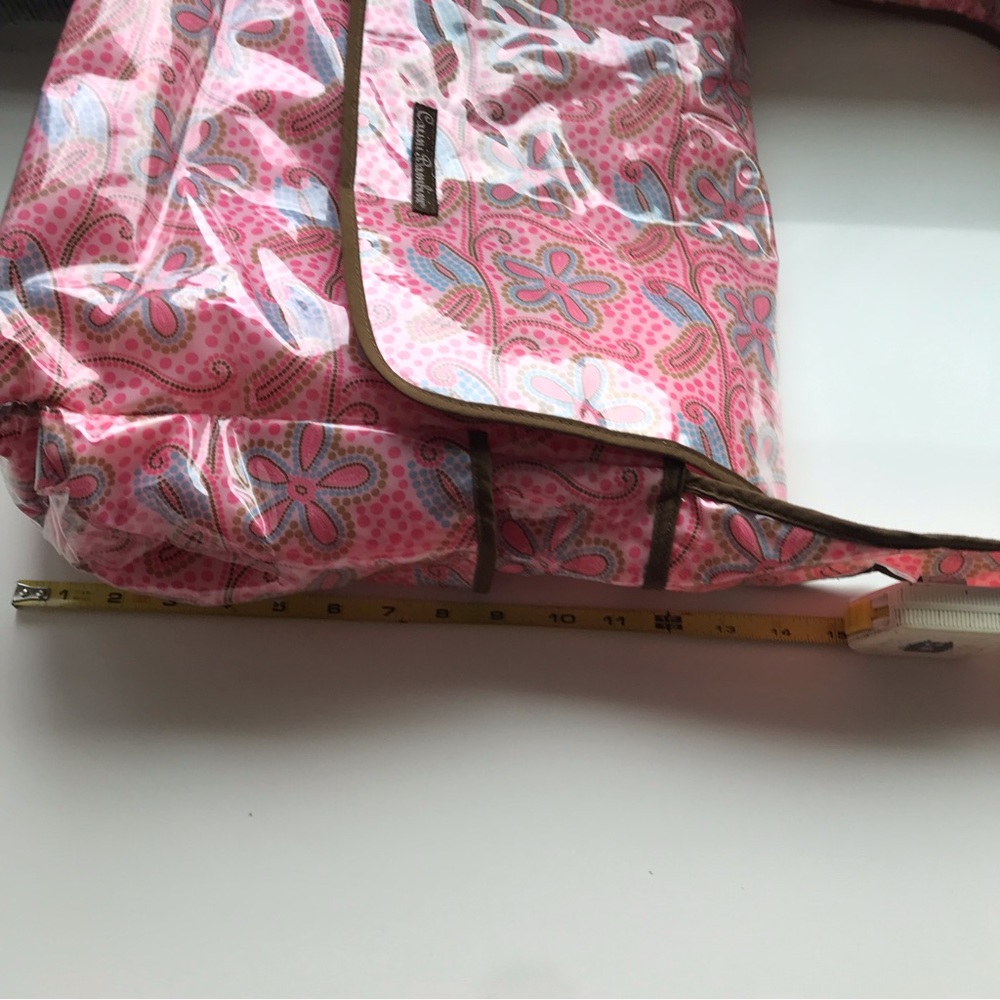 Pink Floral Pattern Shoulder Bag - Picture 13 of 15